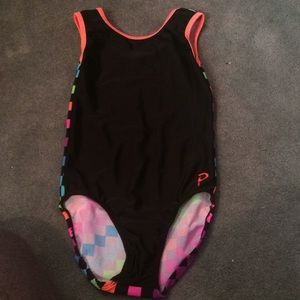 Plum Practice Wear Gymnastics leotard